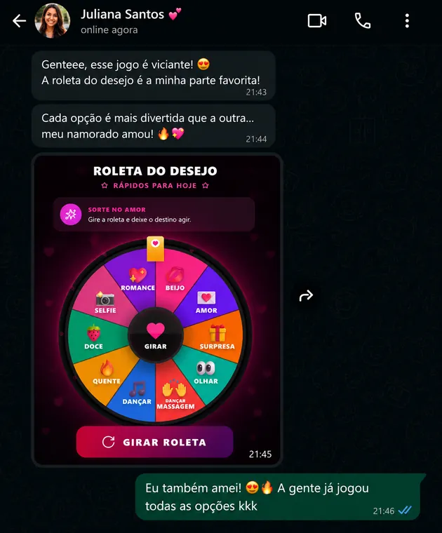 Depoimento de casal
